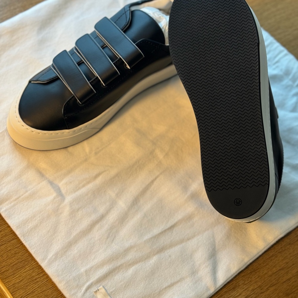 The Row - Dean leather low-top sneakers - Picture 3 of 5